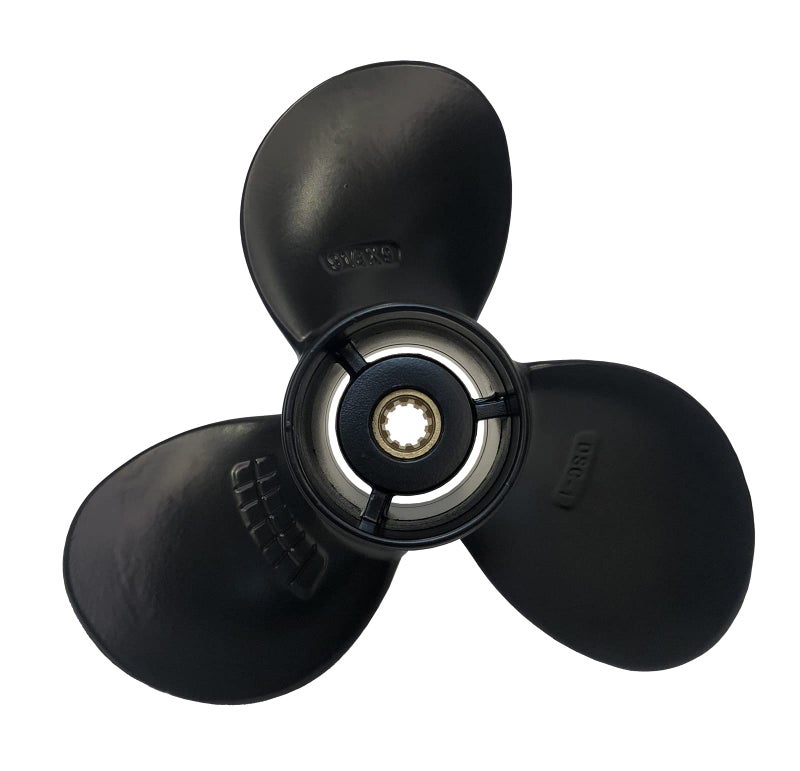 COPKINGO Boat Aluminum Alloy Propeller 9-1/4" x 9" for Suzuki Outboard DT DF 9.9HP 15HP 20HP Motor Engine 58100-93723-019 9.25x9 - Image 3